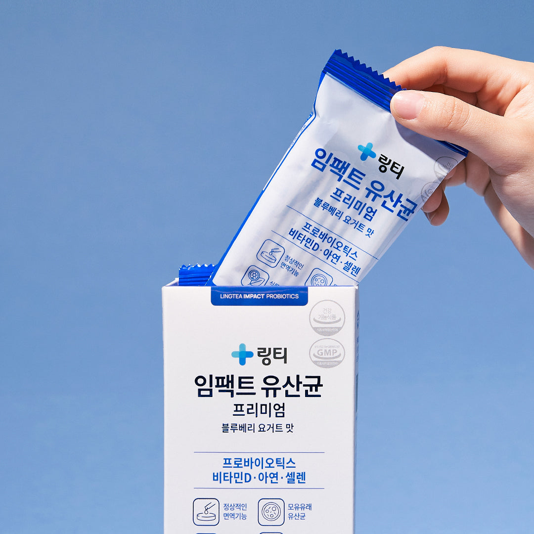 (LINGTEA X JOSINI) 임팩트 유산균 2BOX +(임팩트 유산균 1BOX + 수분콜라겐 1BOX)
