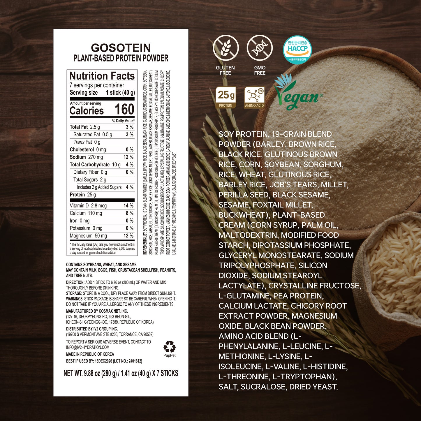 Vegan Protein Gosotein