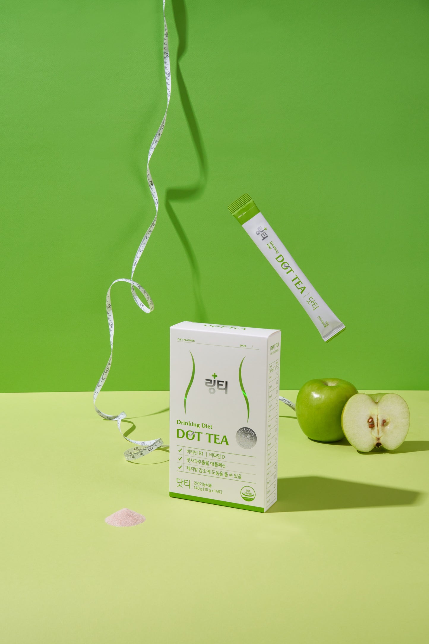 [LINGTEA X 앰버핏] 샤인머스켓 1BOX + 닷티 1BOX + 고소밀 1BOX (레몬 1BOX + 복숭아 1BOX + 사각 보틀)