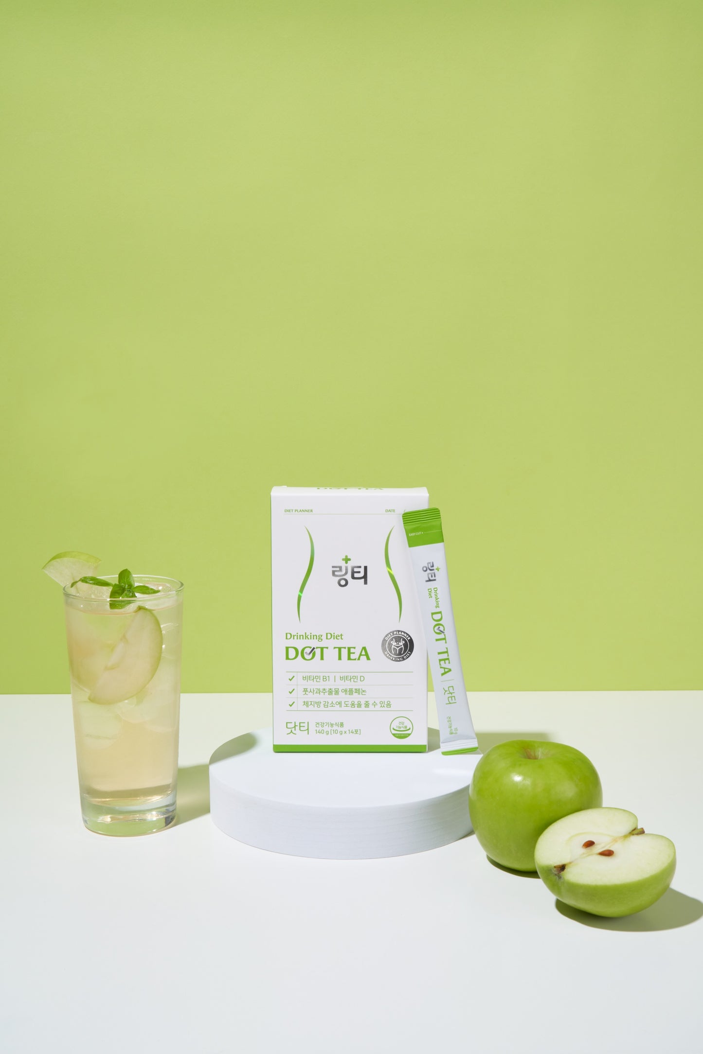 [LINGTEA X 앰버핏] 샤인머스켓 1BOX + 닷티 1BOX + 고소밀 1BOX (레몬 1BOX + 복숭아 1BOX + 사각 보틀)