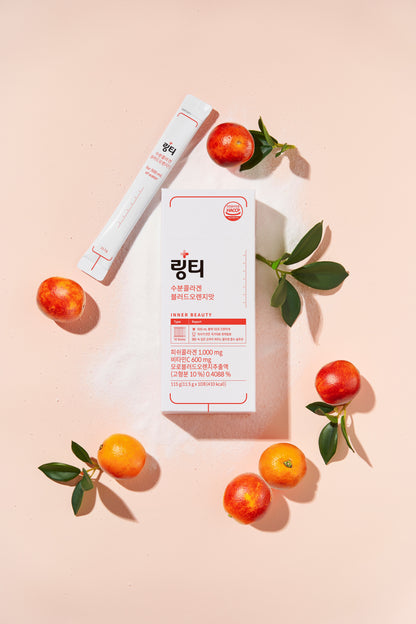 (LINGTEA X 써니언니) 닷티 2BOX + (닷티 2BOX+수분콜라겐 1BOX+사각보틀)