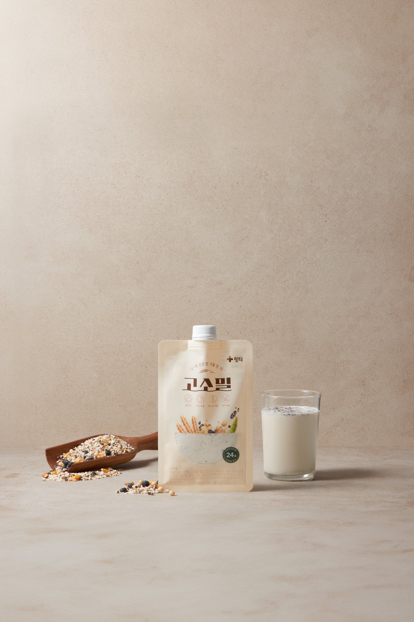 [LINGTEA X 앰버핏] 샤인머스켓 1BOX + 닷티 1BOX + 고소밀 1BOX (레몬 1BOX + 복숭아 1BOX + 사각 보틀)