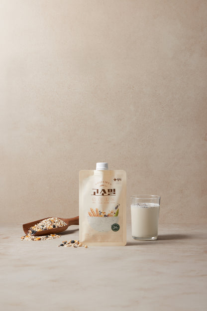 [LINGTEA X 앰버핏] 샤인머스켓 1BOX + 닷티 1BOX + 고소밀 1BOX (레몬 1BOX + 복숭아 1BOX + 사각 보틀)