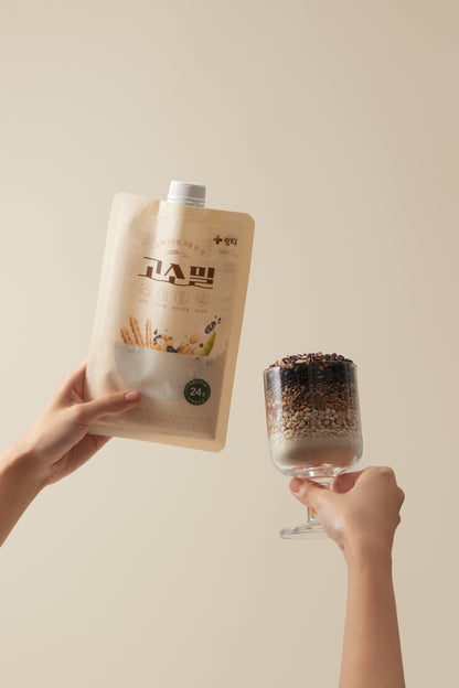 [LINGTEA X 앰버핏] 샤인머스켓 1BOX + 닷티 1BOX + 고소밀 1BOX (레몬 1BOX + 복숭아 1BOX + 사각 보틀)