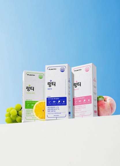 [LINGTEA X 써니언니] 오리지널 3종 12BOX SET+(사각 보틀 증정)