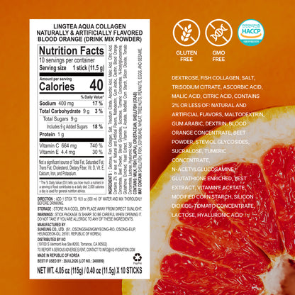 Aqua Collagen Blood Orange